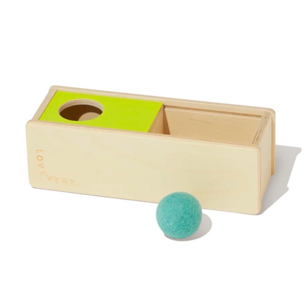Lovevery Sliding Top Box Excellent Used Condition The Thinker Play Kit